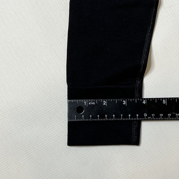 Carbon 38 Black White Leggings Polka Dot And Line Geometric Pattern XS Small - Picture 12 of 12